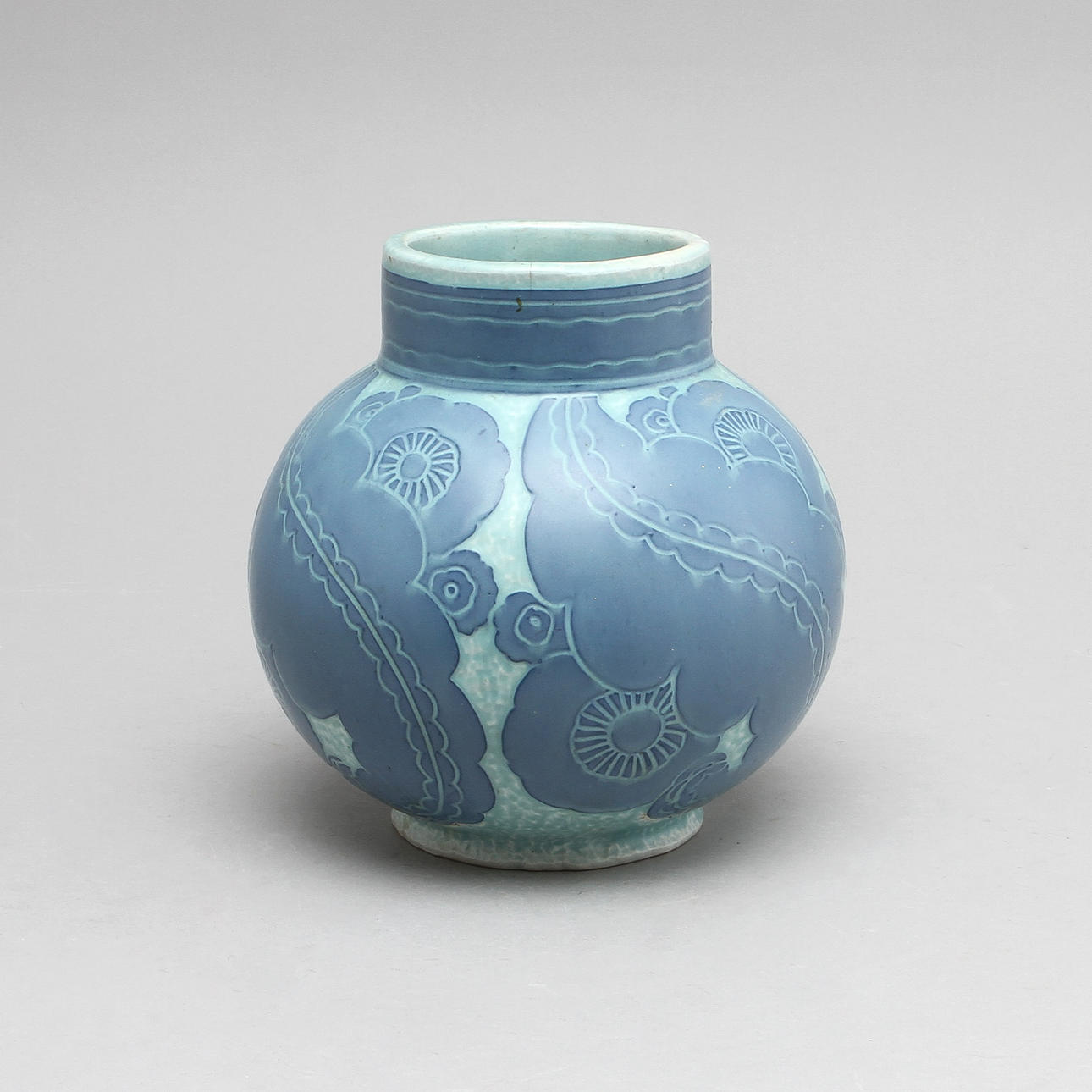 VAS, porslin, Josef Ekberg, Gustafsberg, 1919.