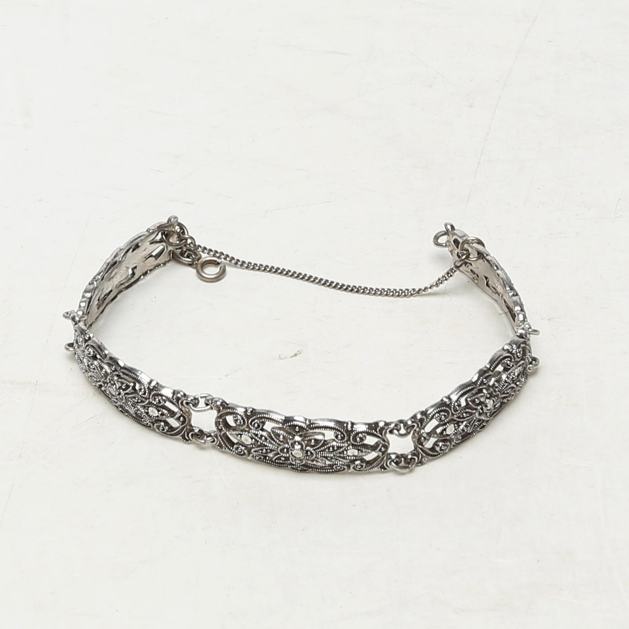 BRACELET, silver.