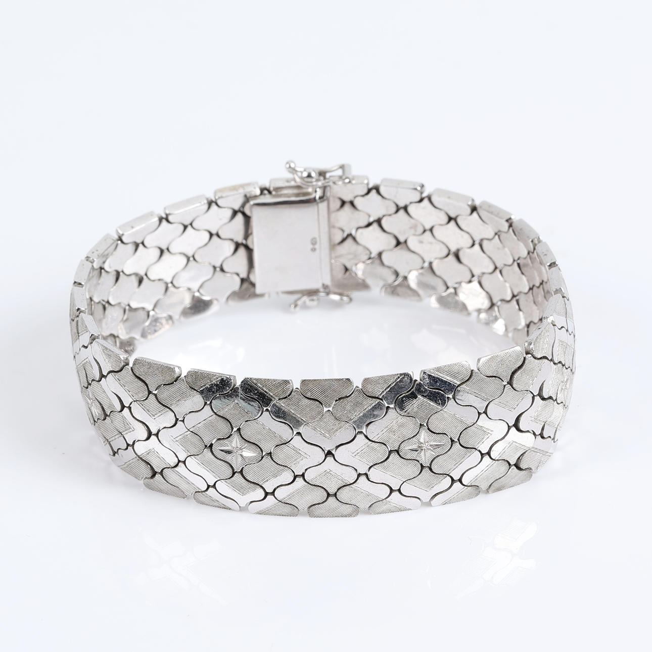 A silver Artemis bracelet, Italy, 1970s.