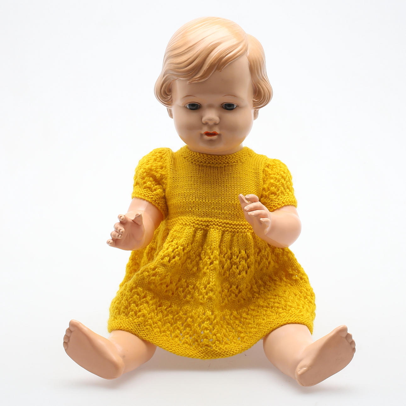 MUÑECA, celuloide, Cellba, mediados del siglo XX.