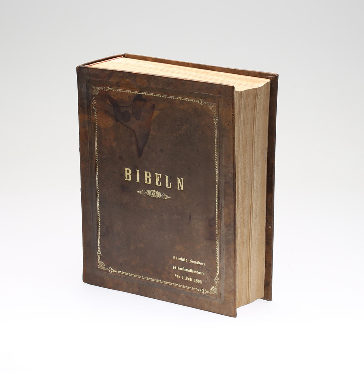 BIBEL, "Gamla Testamentet", Familje-Journalens Boktryckeri AB, Stockholm, 1877.