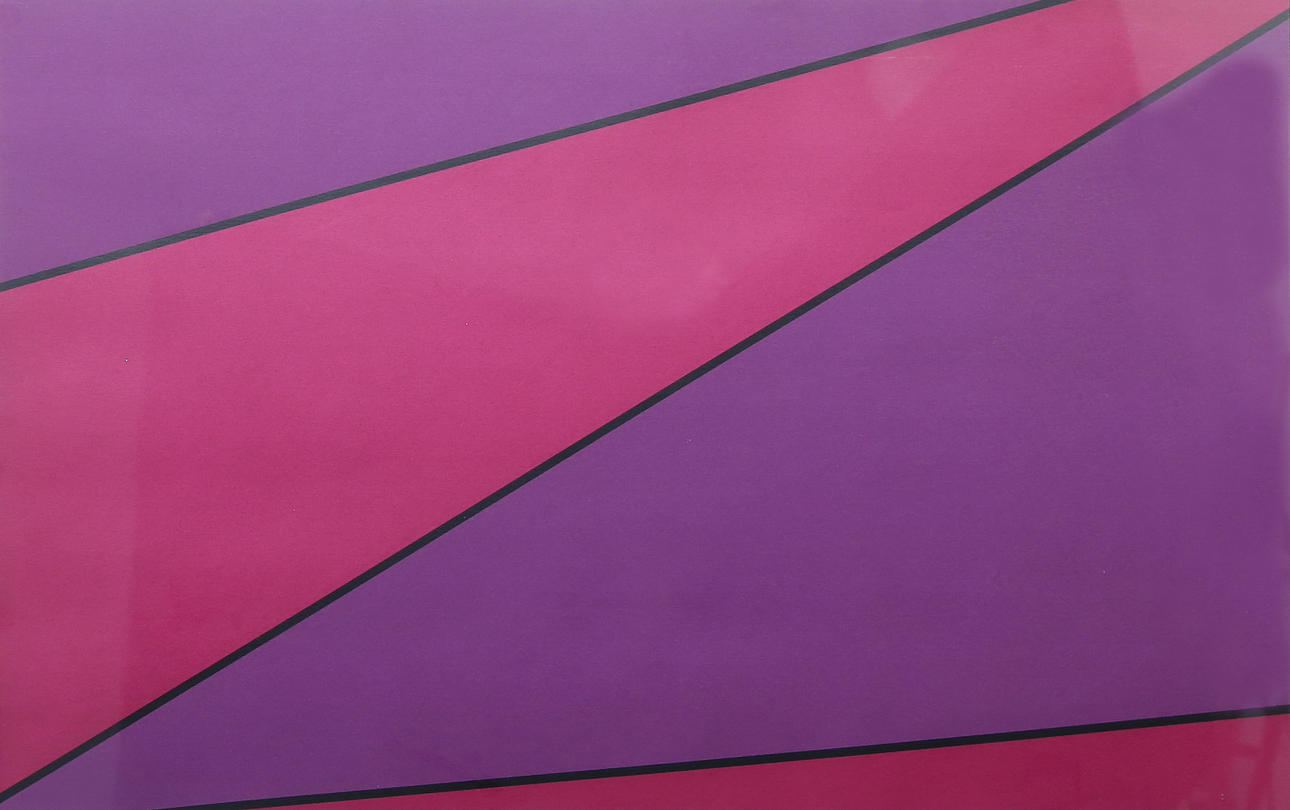 OLLE BAERTLING. Lithograph, “Kia”, signed and numbered 64/100, dated 1974-80.