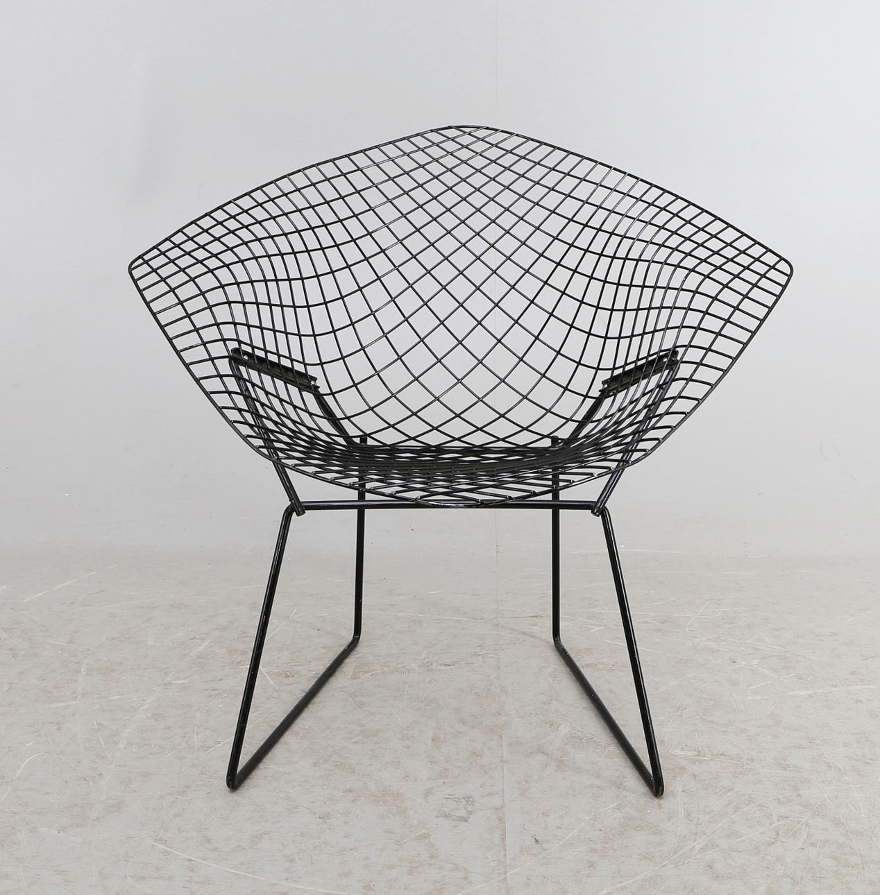 FÅTÖLJ, Diamond Chair, Harry Bertoia, 1900-talets andra hälft.