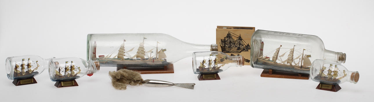 PARTI FLASKSKEPP MED MERA, 1900-tal.