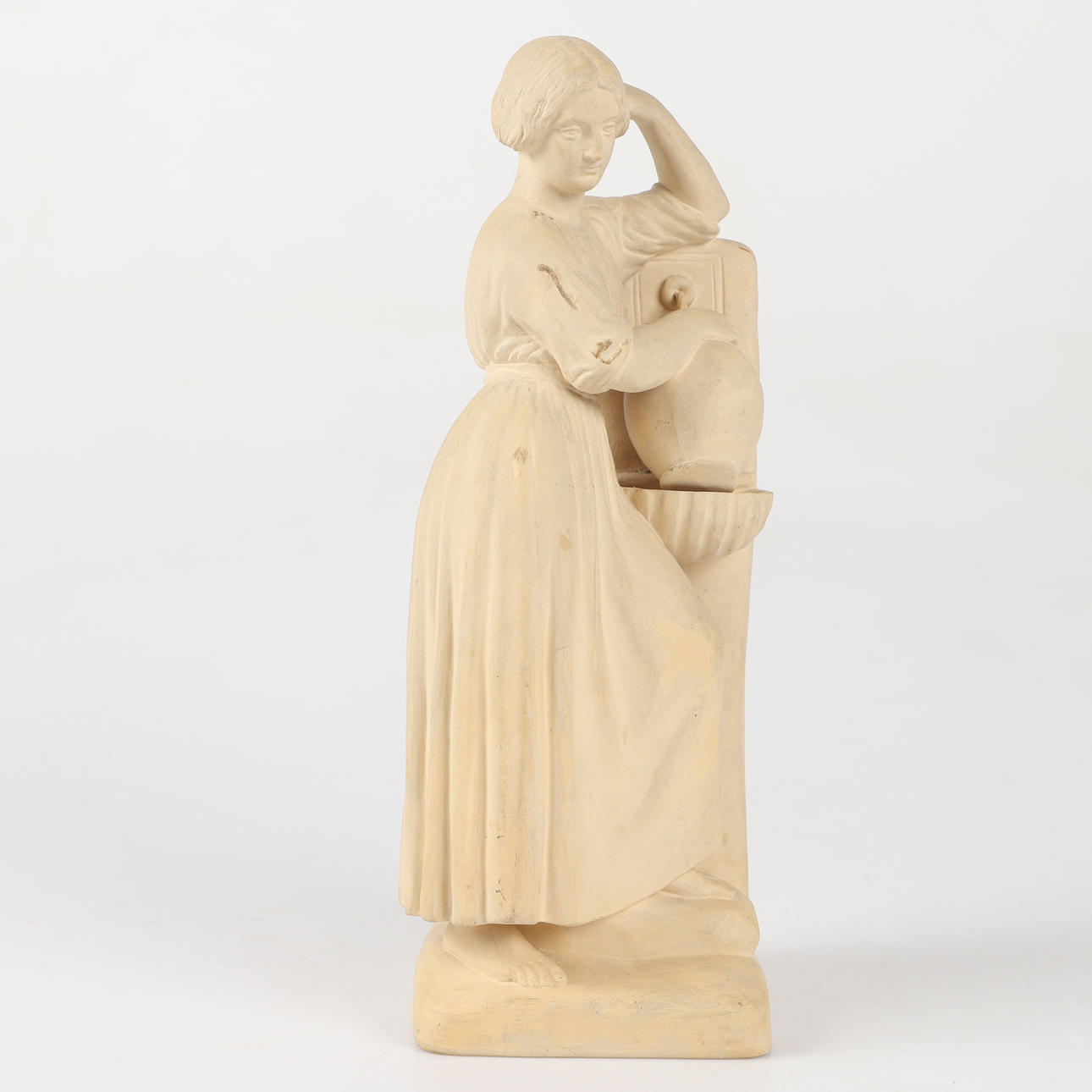 A terracotta bookcase, P. Ipsen, Erenet.