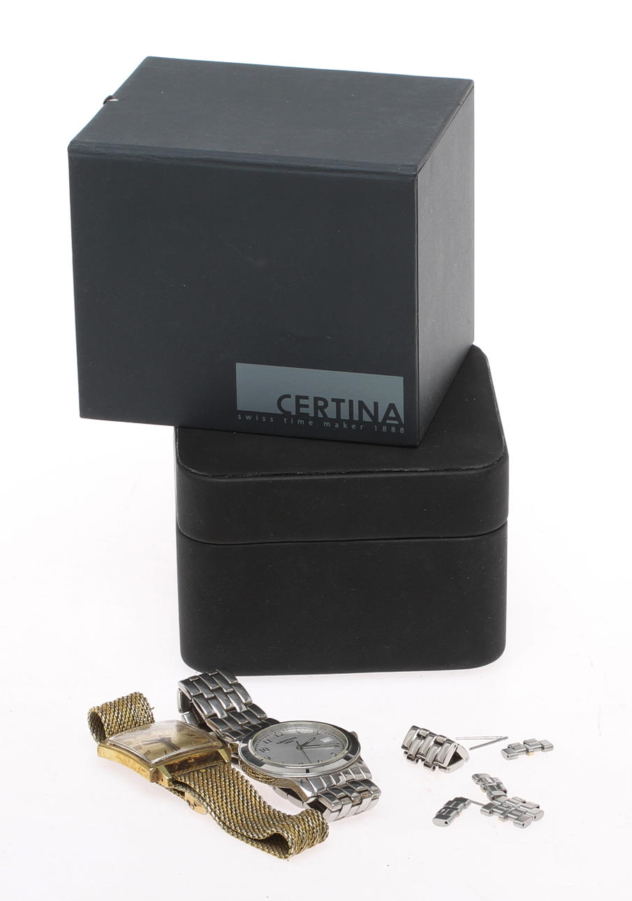 HERRARMBANDSUR, 2 st, Certina.