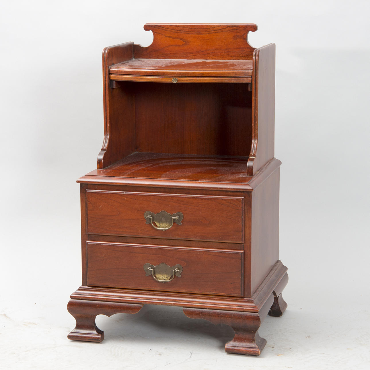 NATTDUKSBORD, mahogny, sent 1900-tal.