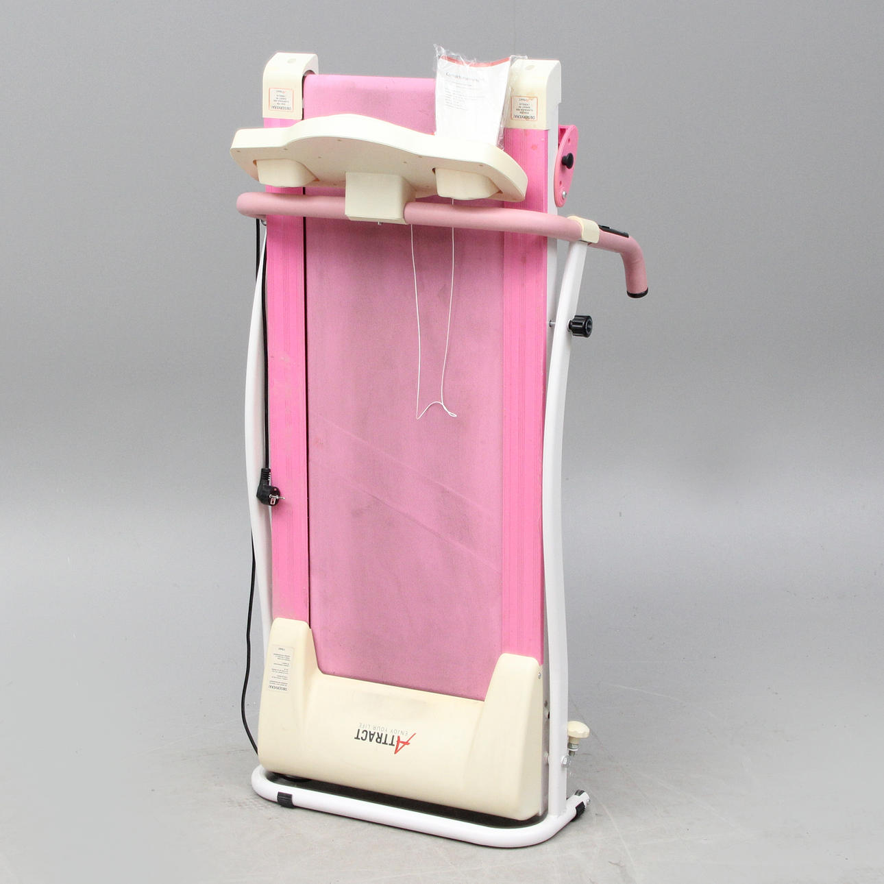 GÅ-/SPRINGBAND, rosa/vit, Attract Treadmill, HMT-1030.