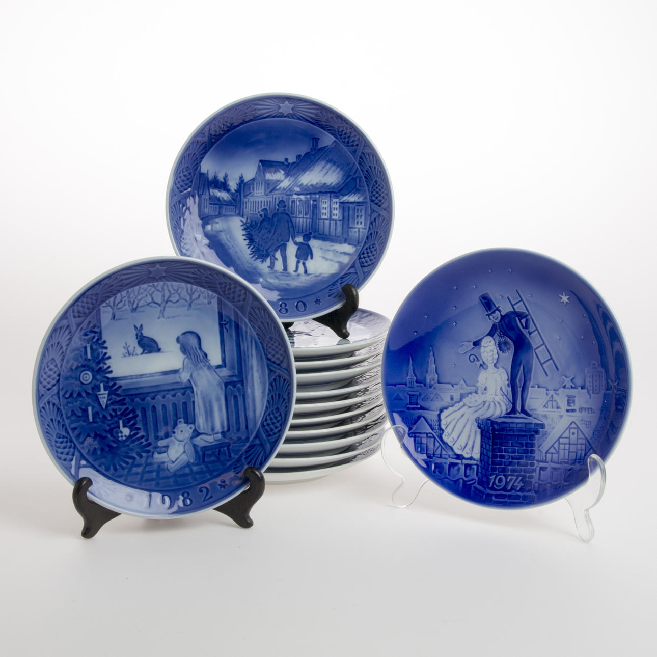 JULTALLRIKAR M.M., 13 stycken, bl. a. Royal Copenhagen.