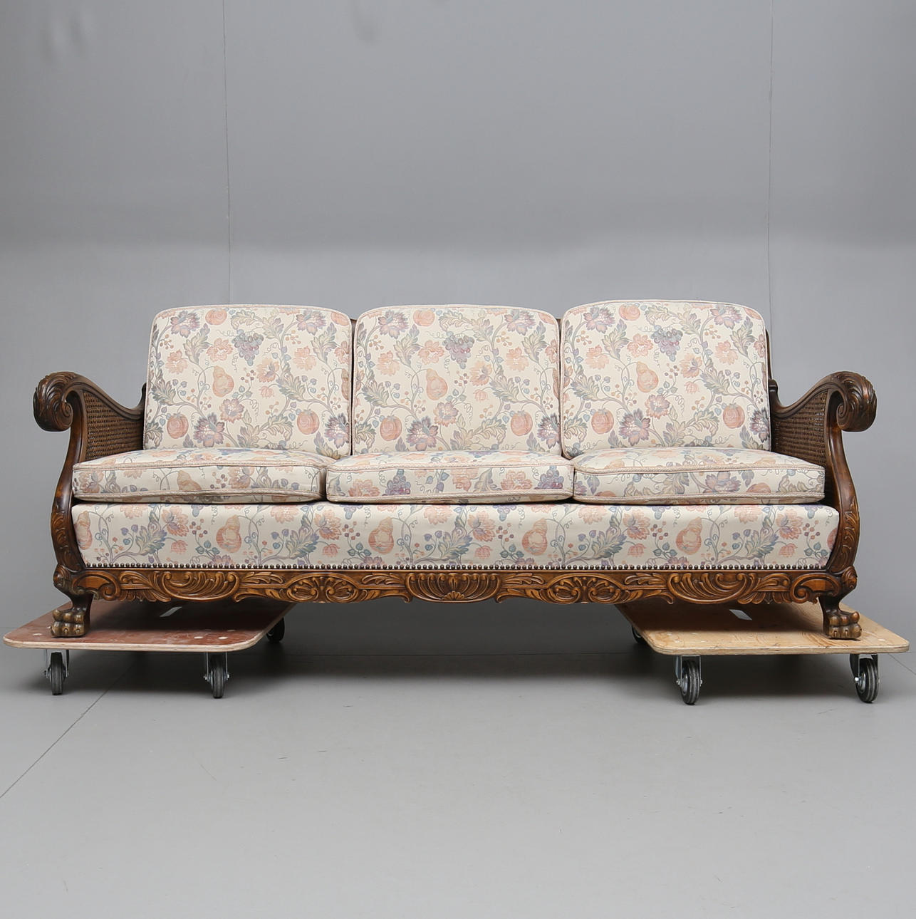 SOFFA, chippendalestil, AB Larsson & Nilsson, Malmö, 1900-tal.