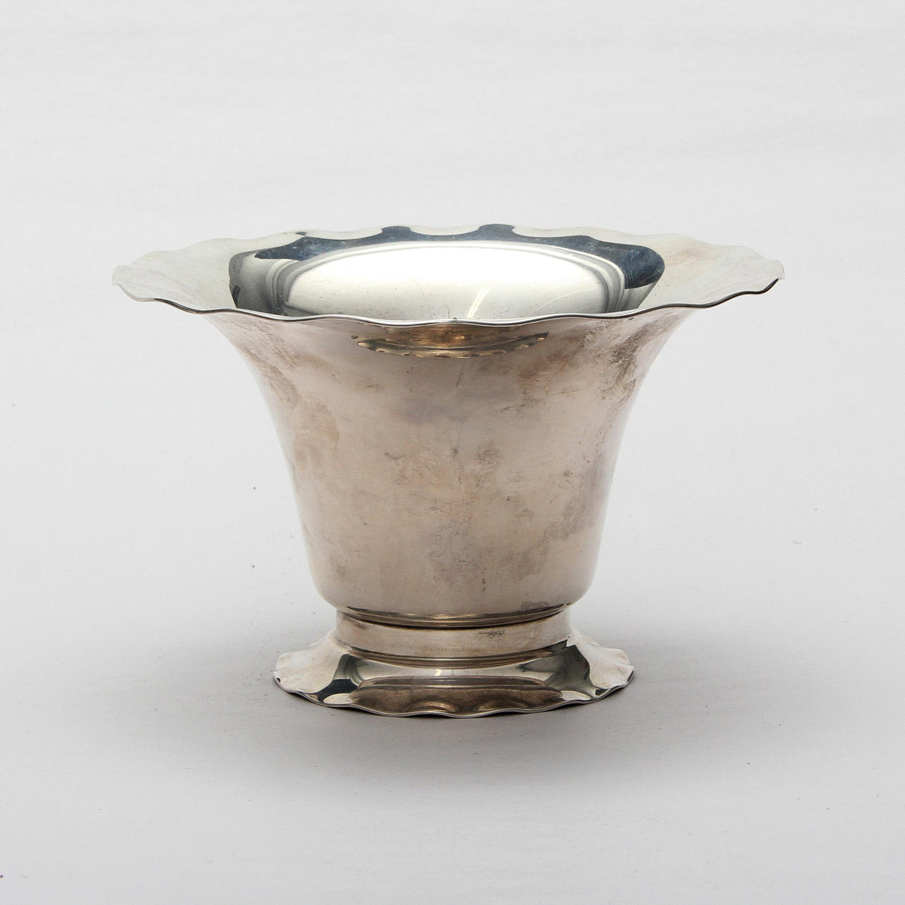 A silver bowl, 1928.