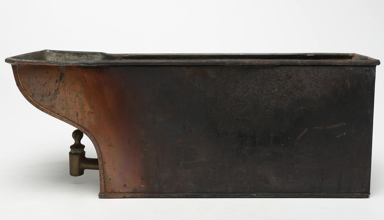 VARMVATTENBEHÅLLARE, koppar.