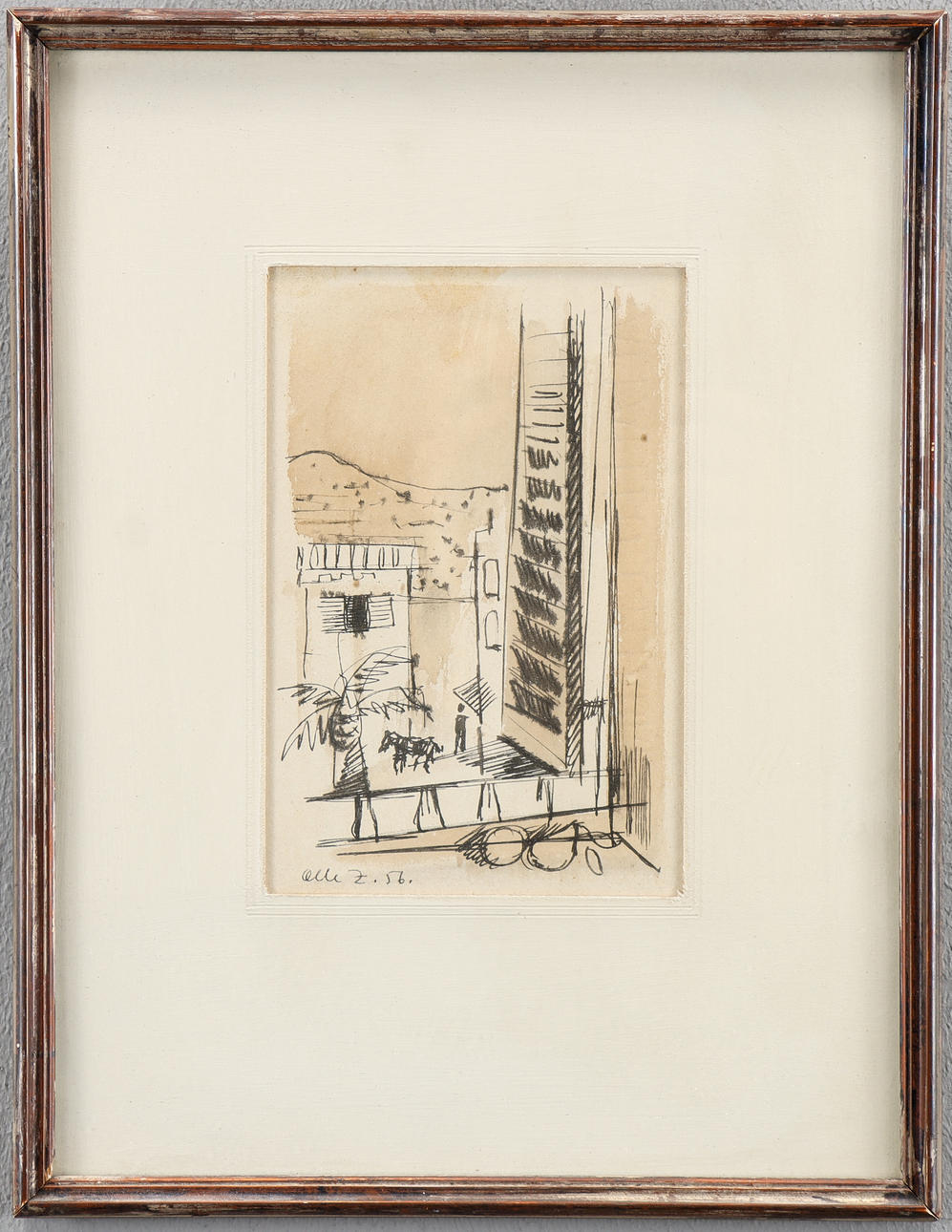 OLLE ZETTERQUIST. Southern landscape.