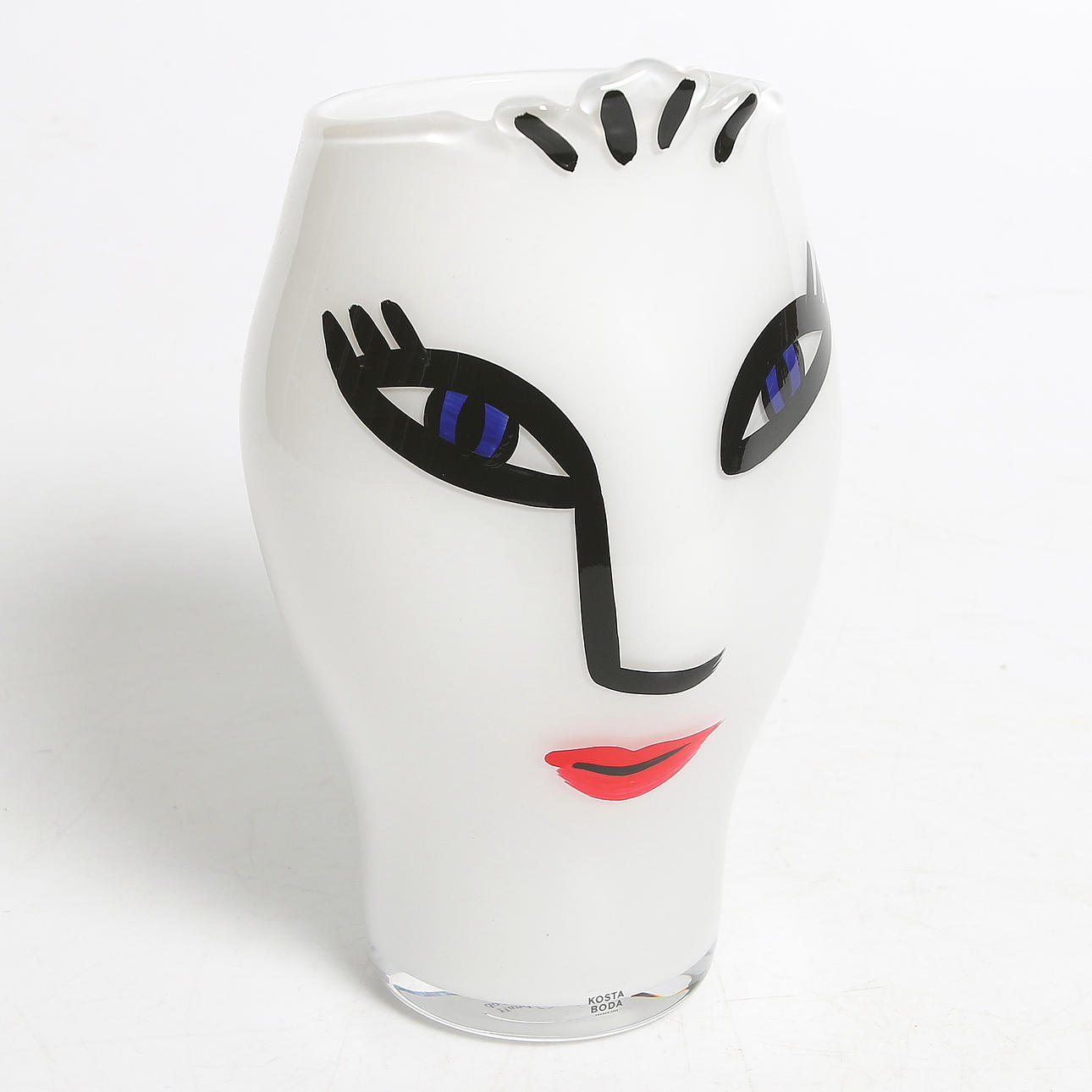 VAS, glas, "Open Minds", Ulrica Hydman Vallien, Kosta Boda.