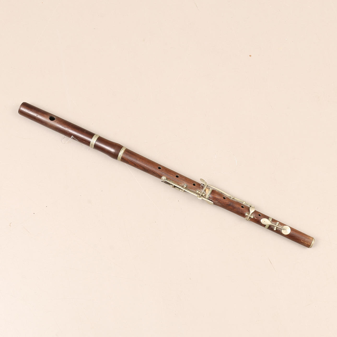 A wooden cross flute, 20th century. Collectables - Musical instruments ...