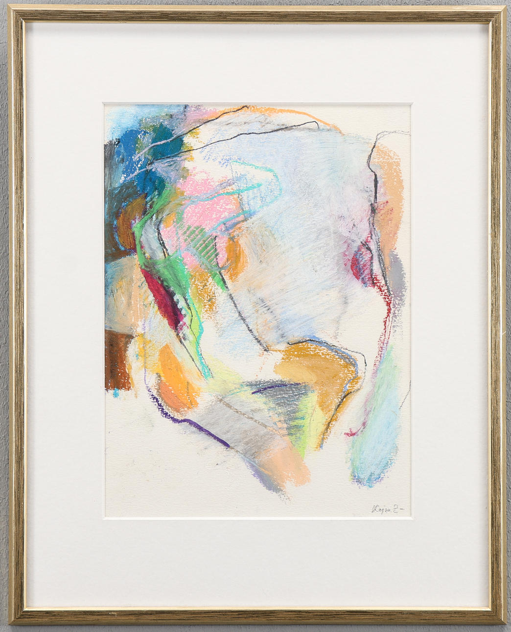 KAJSA ZETTERQUIST. “Figure against light”.