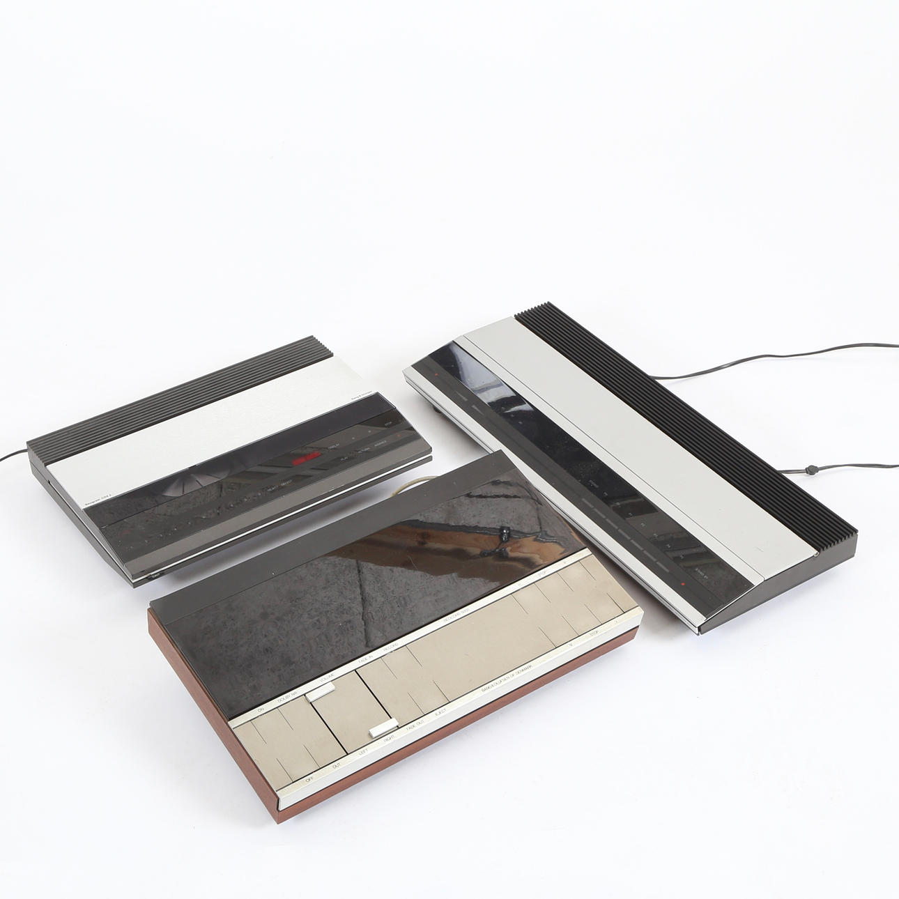 BANG & OLUFSEN. Beogram CDX2 CD player, Beocord 5000 tape recorder and ...