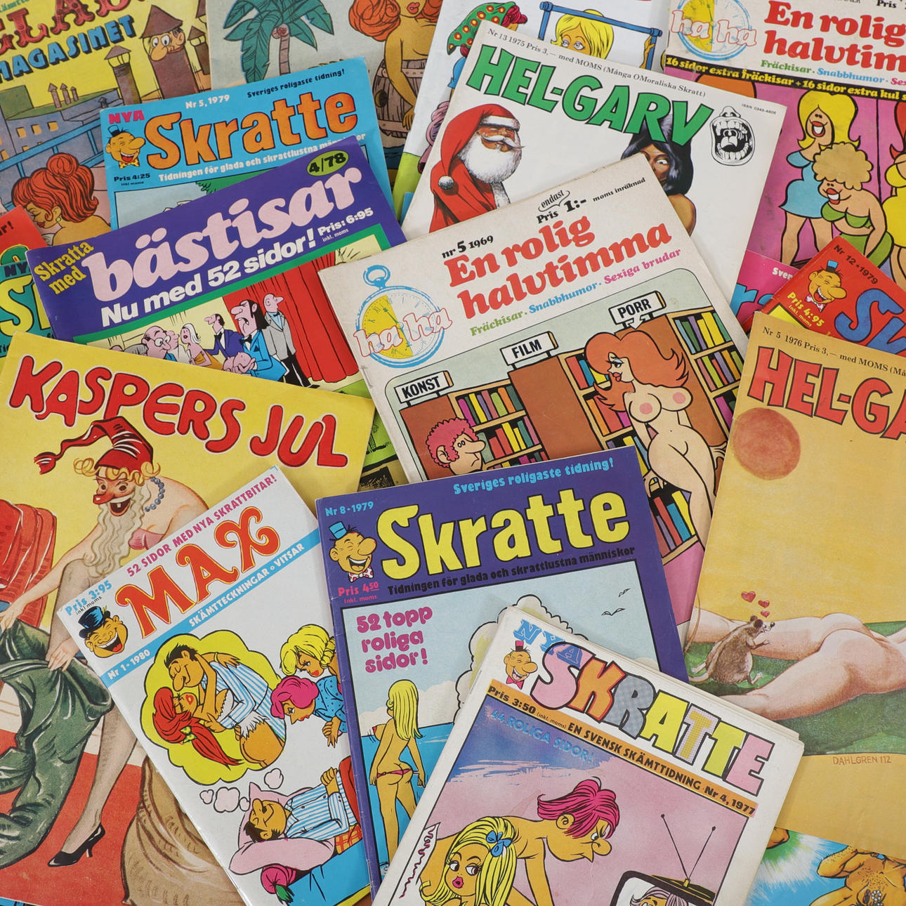 40 JEST MAGAZINES, 1970/80's.