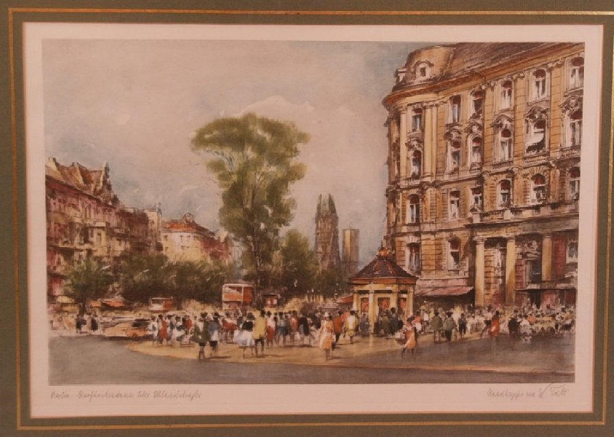 TRITT, WOLFGANG (1913-1983). BERLIN - KURFÜRSTENDAMM.