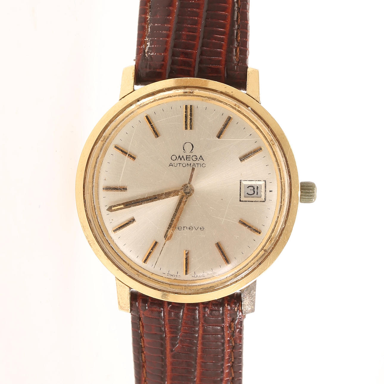 A men's wristwatch, Omega automatic, Geneva.