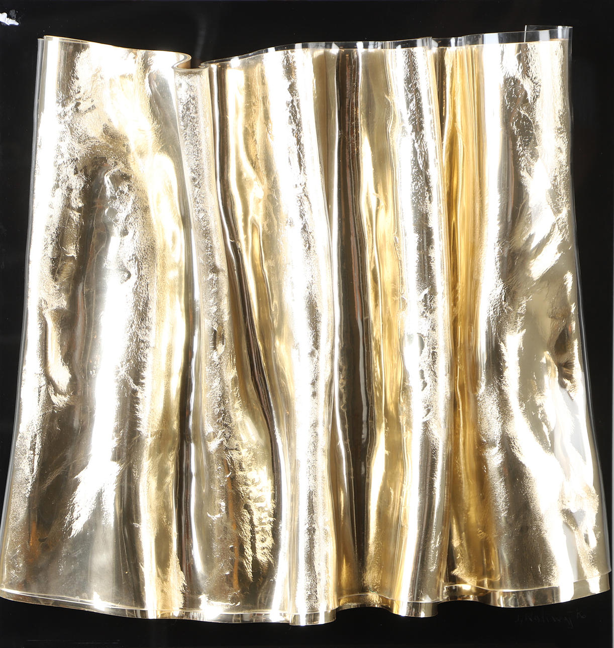 JAN NALIWAJKO. Komposition, plast/plexiglas i relief, signerad.