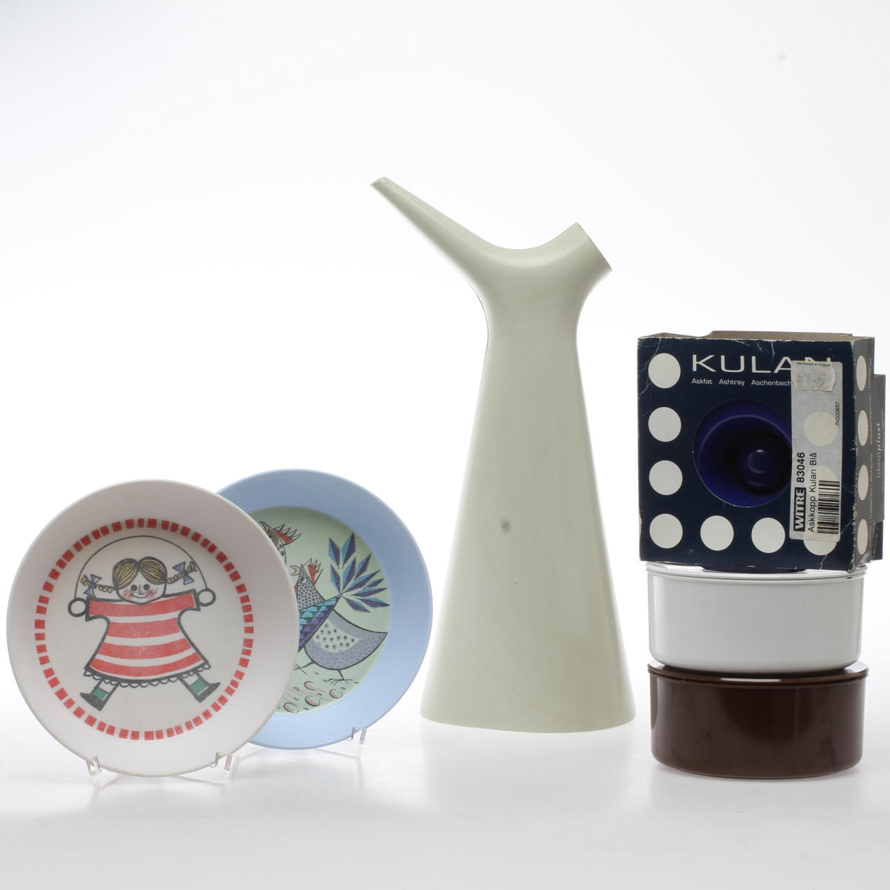 PARTI PLAST, 5 delar, Gustavsberg.