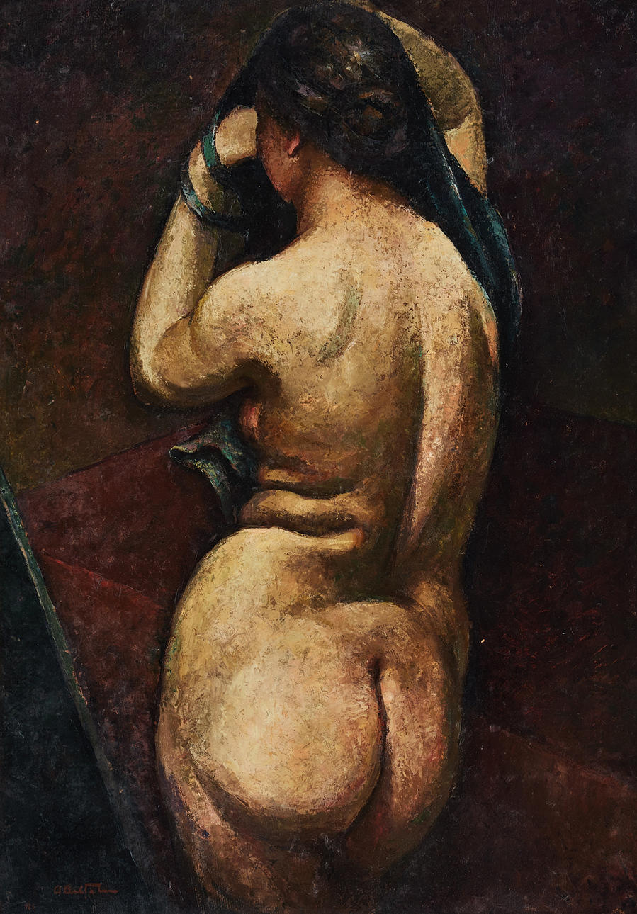 ADAM BĂLȚATU (1889-1979). Model study.