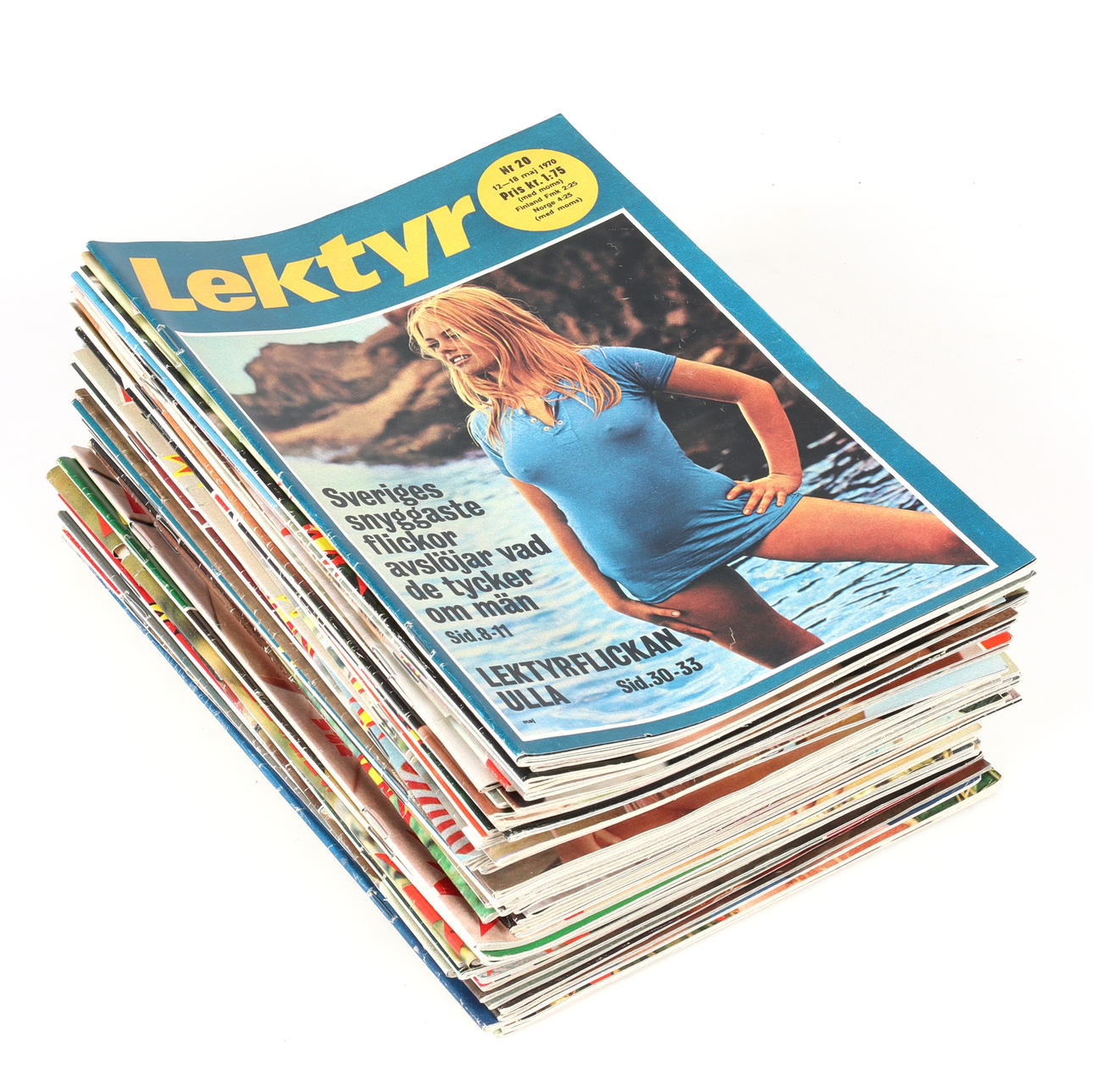 HERRTIDNINGAR, ca 50 st, Lektyr. 1970-tal.