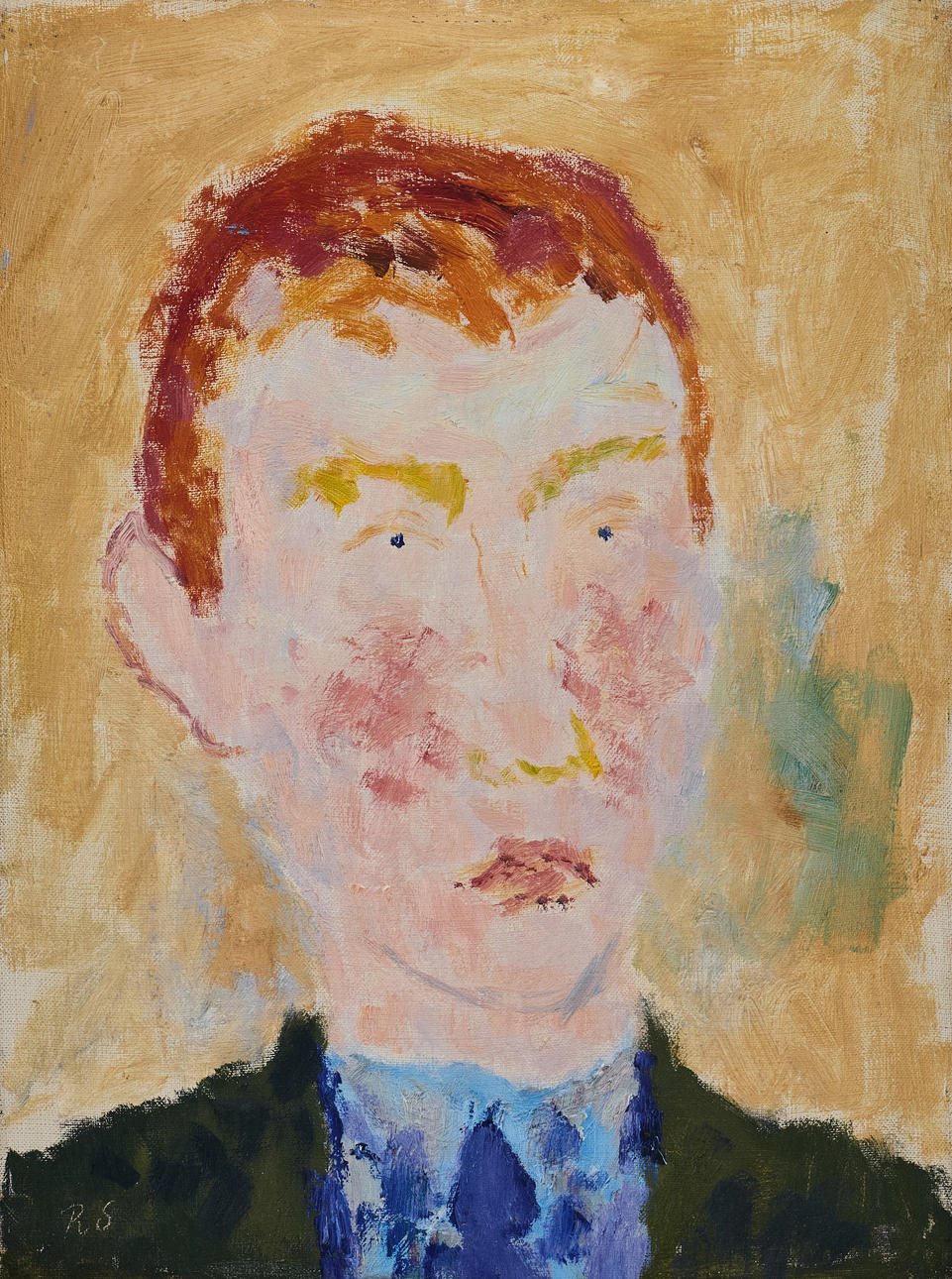 RAGNAR SANDBERG. Self-portrait.