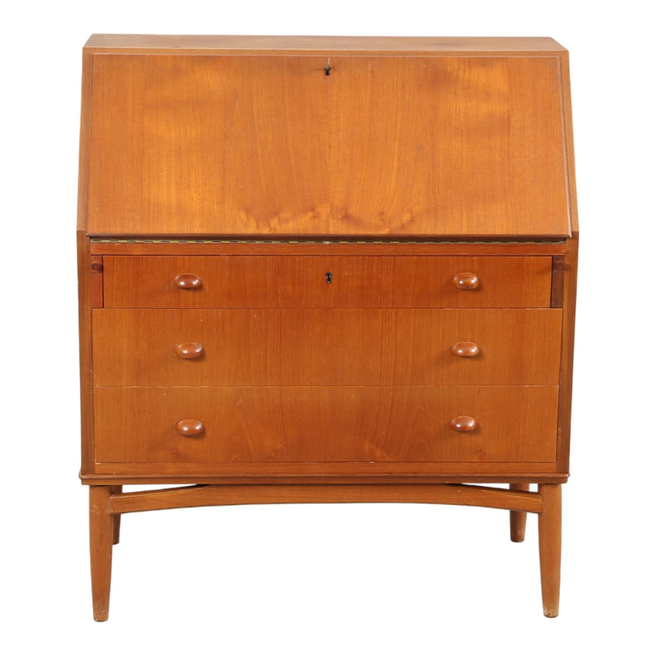 DANSK MØBELFABRIK. Chatol af teak, 1950'erne.