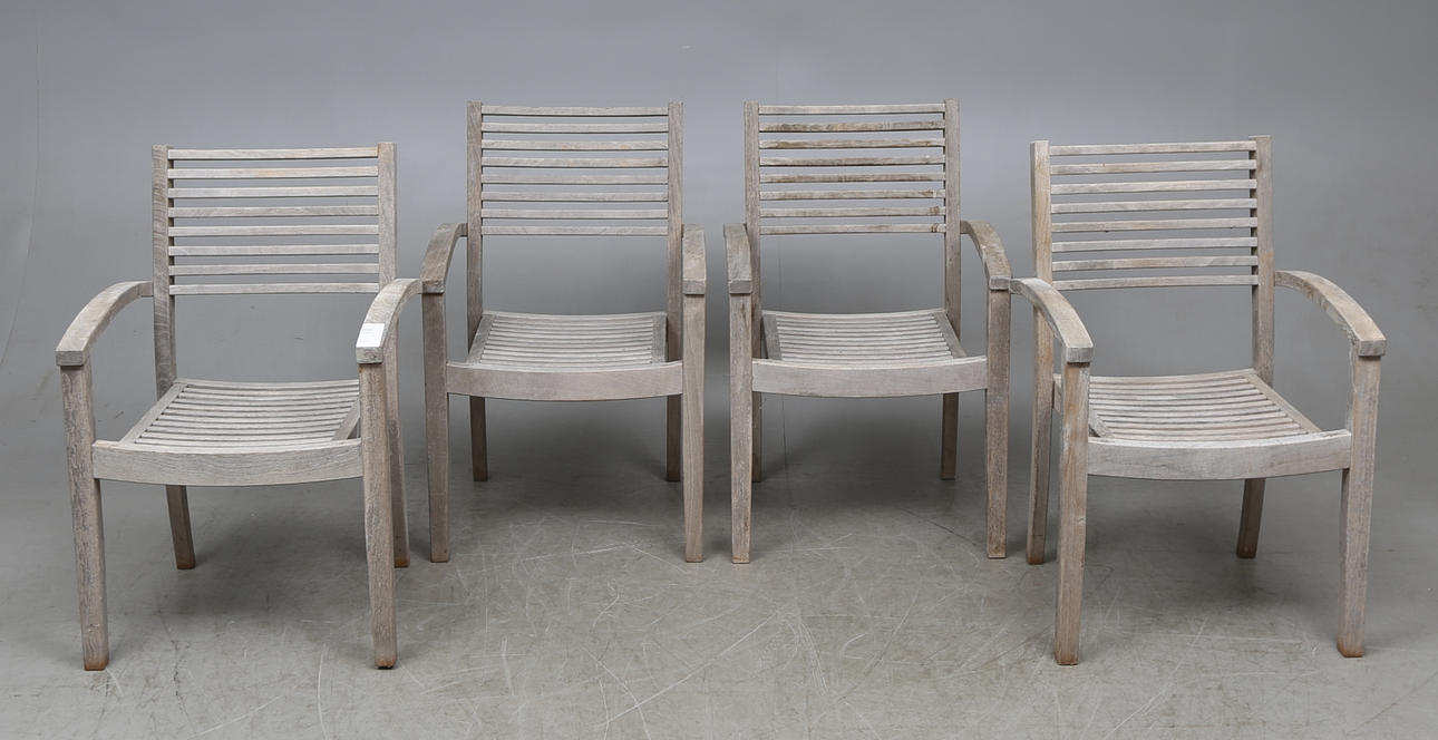 TRÄDGÅRDSSTOLAR, 4 st, Classic Garden.