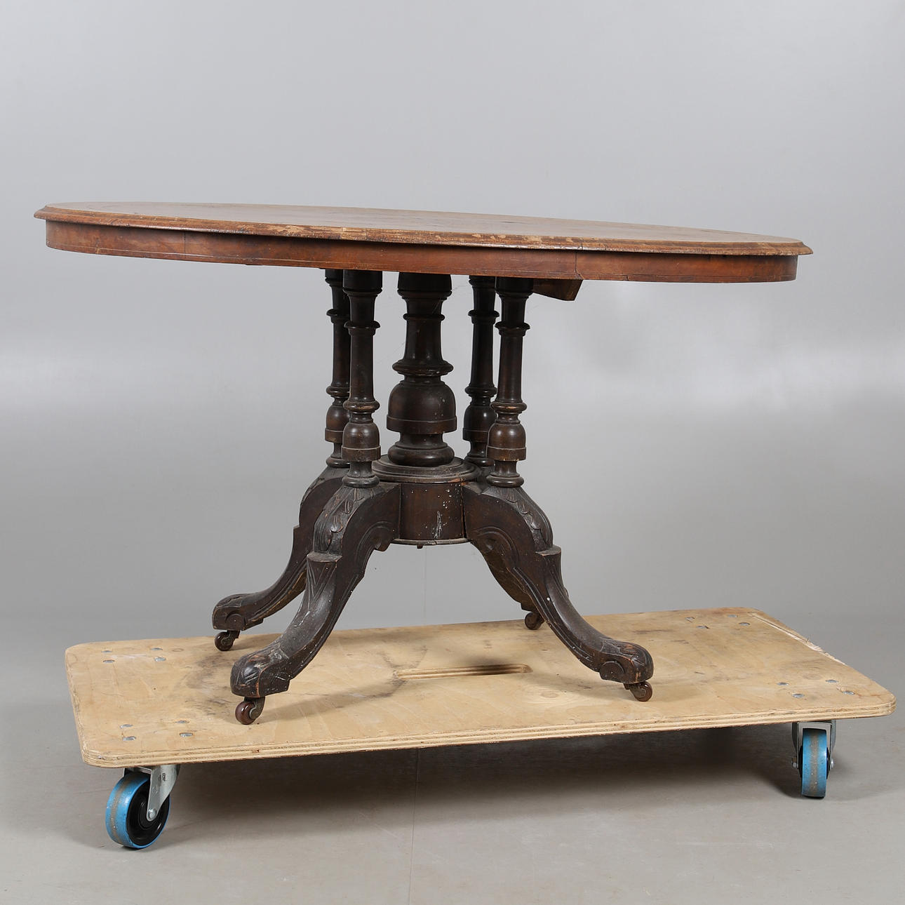 VICTORIAN TILT TOP OVAL BREAKFAST TABLE. Furniture - Dining tables ...