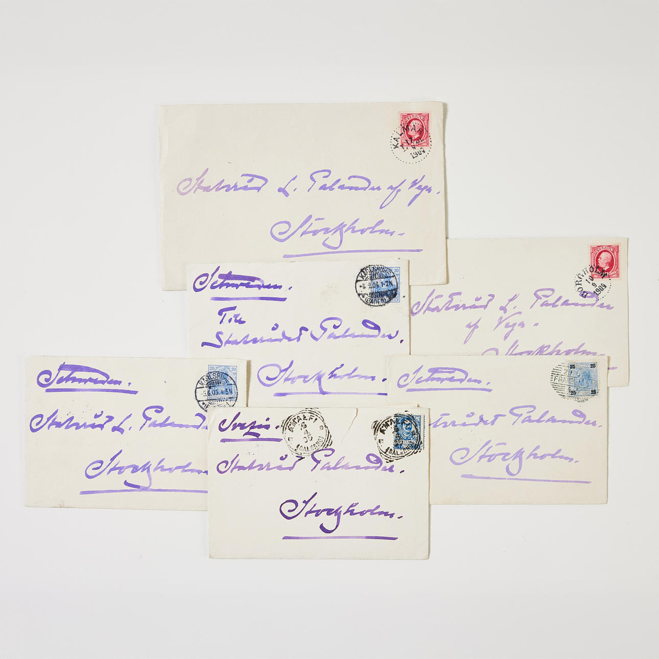 LETTER FROM QUEEN VICTORIA TO LOUIS PALANDER AF VEGA AS MINISTER OF ...