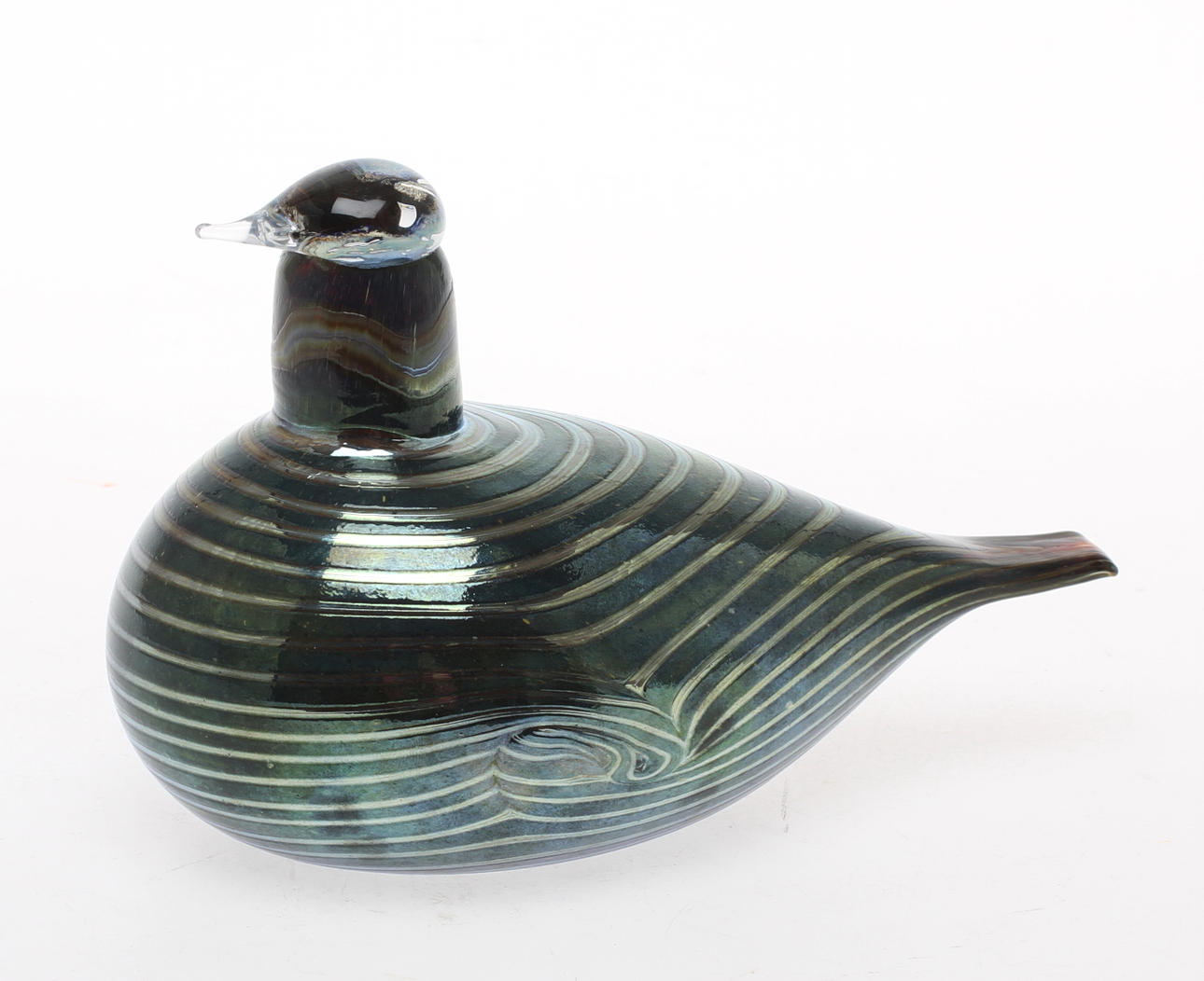 FIGURIN, glas, Oiva Toikka Nuutjärvi/Iittala, sign.