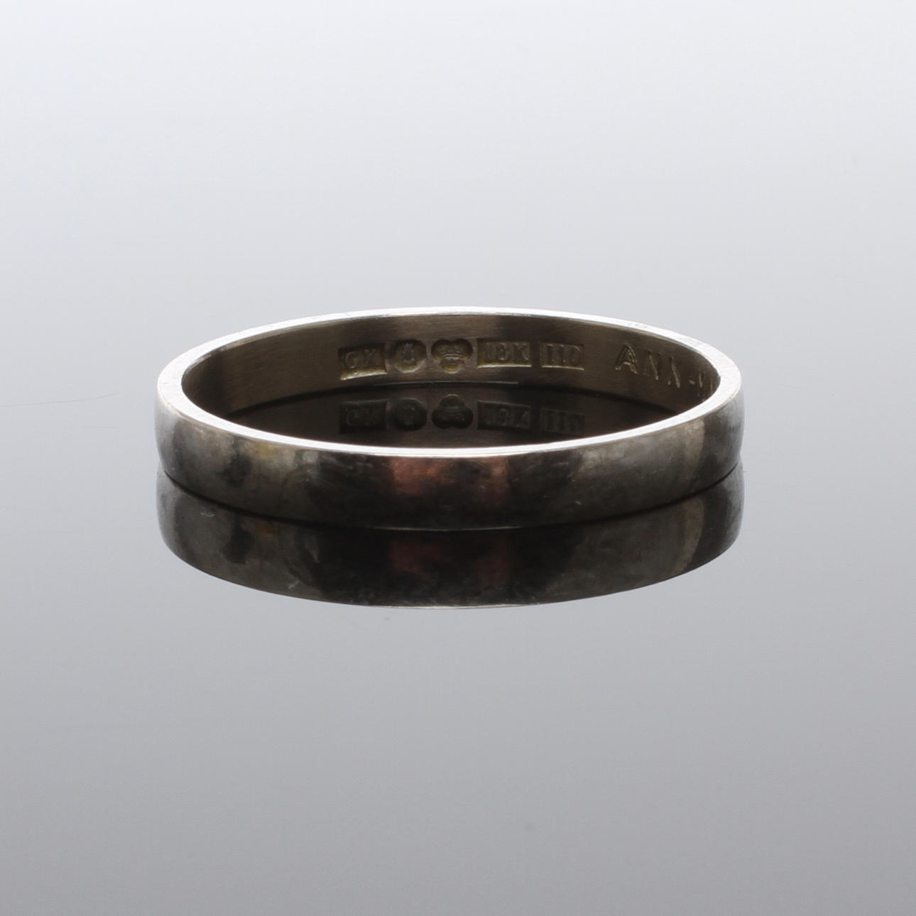 RING, 18k guld, GK, Stockholm, 1983.