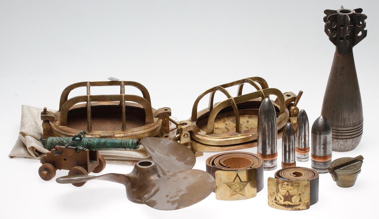 MILITARIA OCH NAUTIKA, 1900-tal.