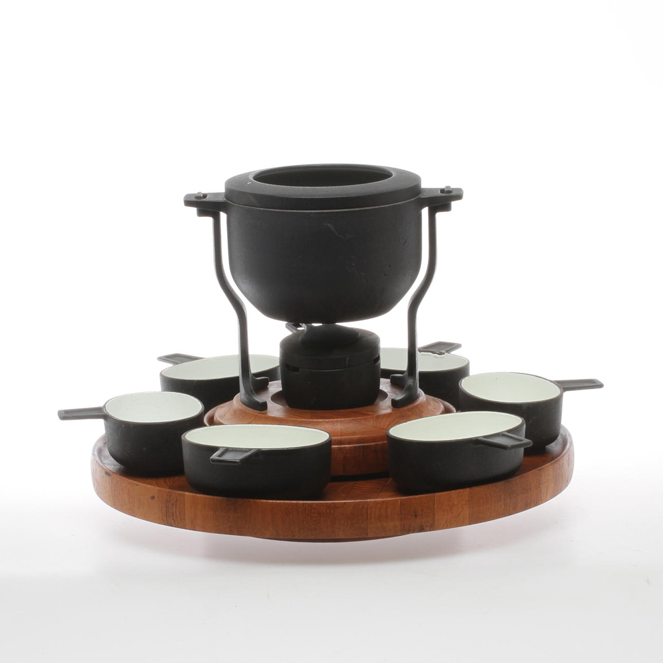 FONDUESET, trä och järn, Digsmed, Danmark,1900-talets andra hälft.