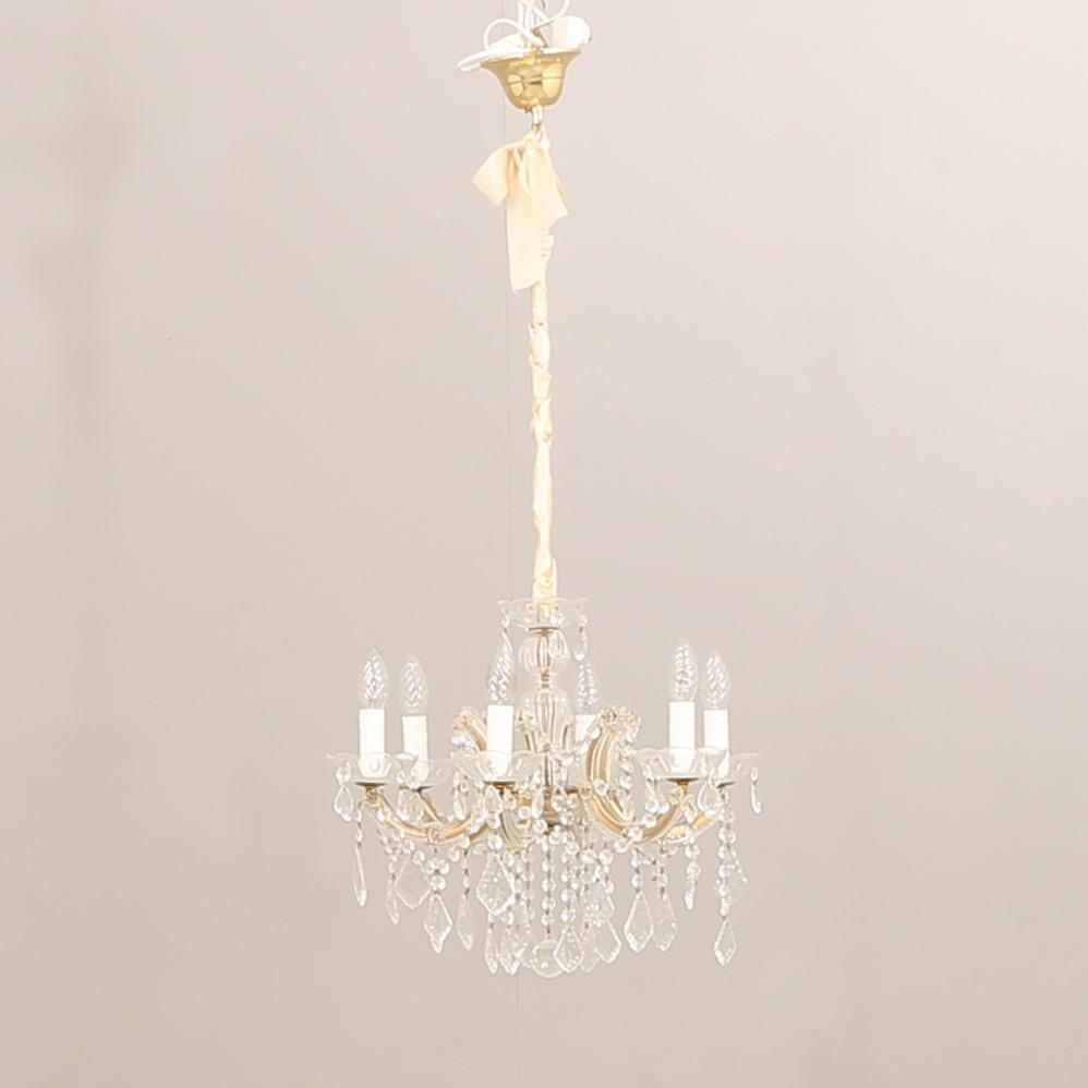 TAKLAMPA. Venetiansk modell, 1900-talets andra hälft.