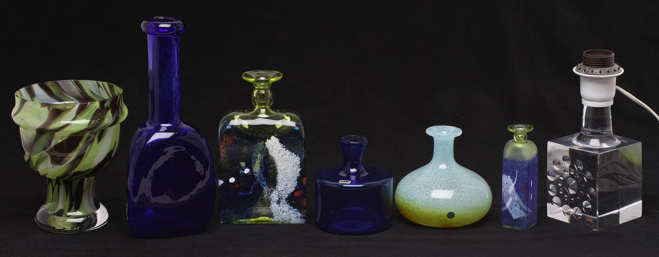 KONSTGLAS, 7 delar, bland annat Åsa Brandt och Erik Höglund.