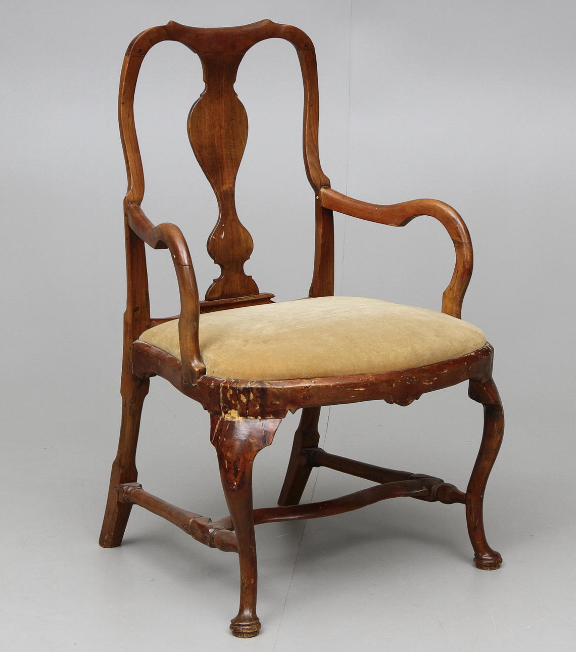 KARMSTOL, rokoko, 1700-tal.