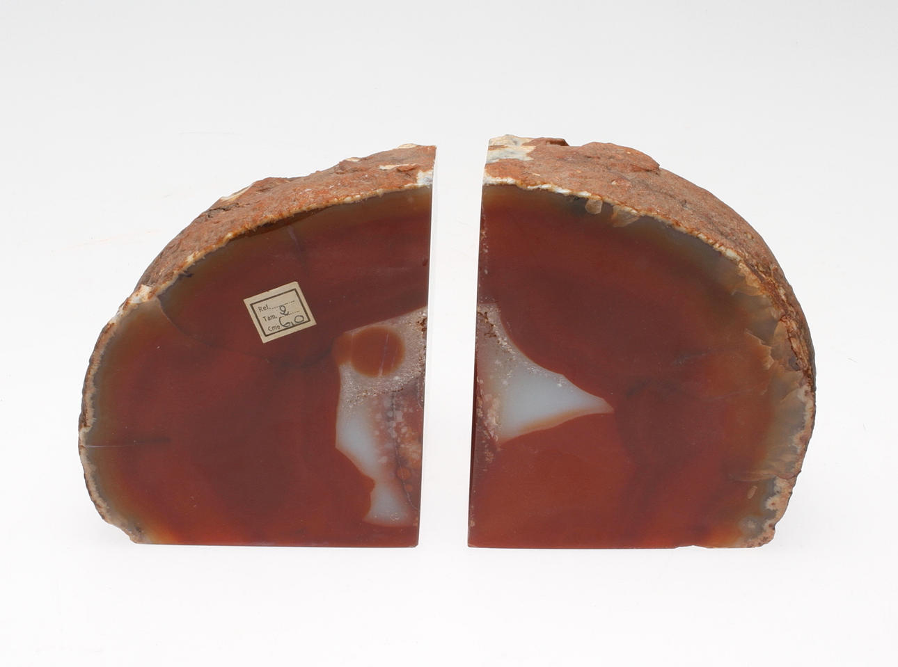 BOKSTÖD, 2 st, onyx.