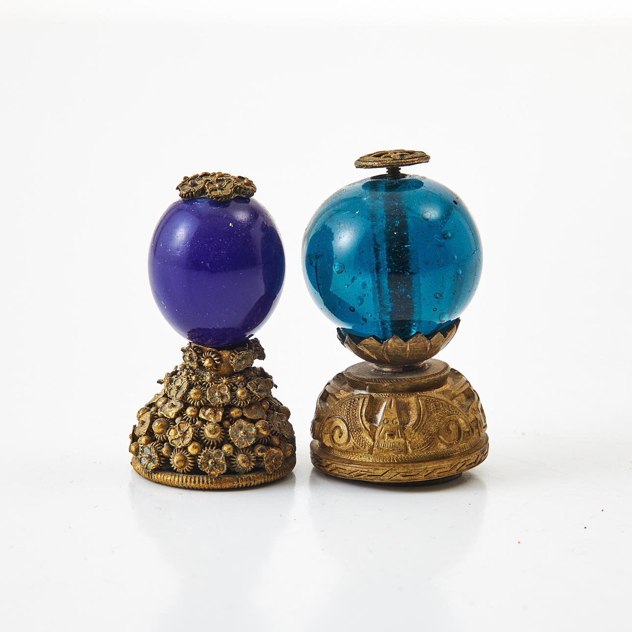 Two Chinese Mandarin Buttons, 19th Century, Qing Dynasty. Asiatica ...