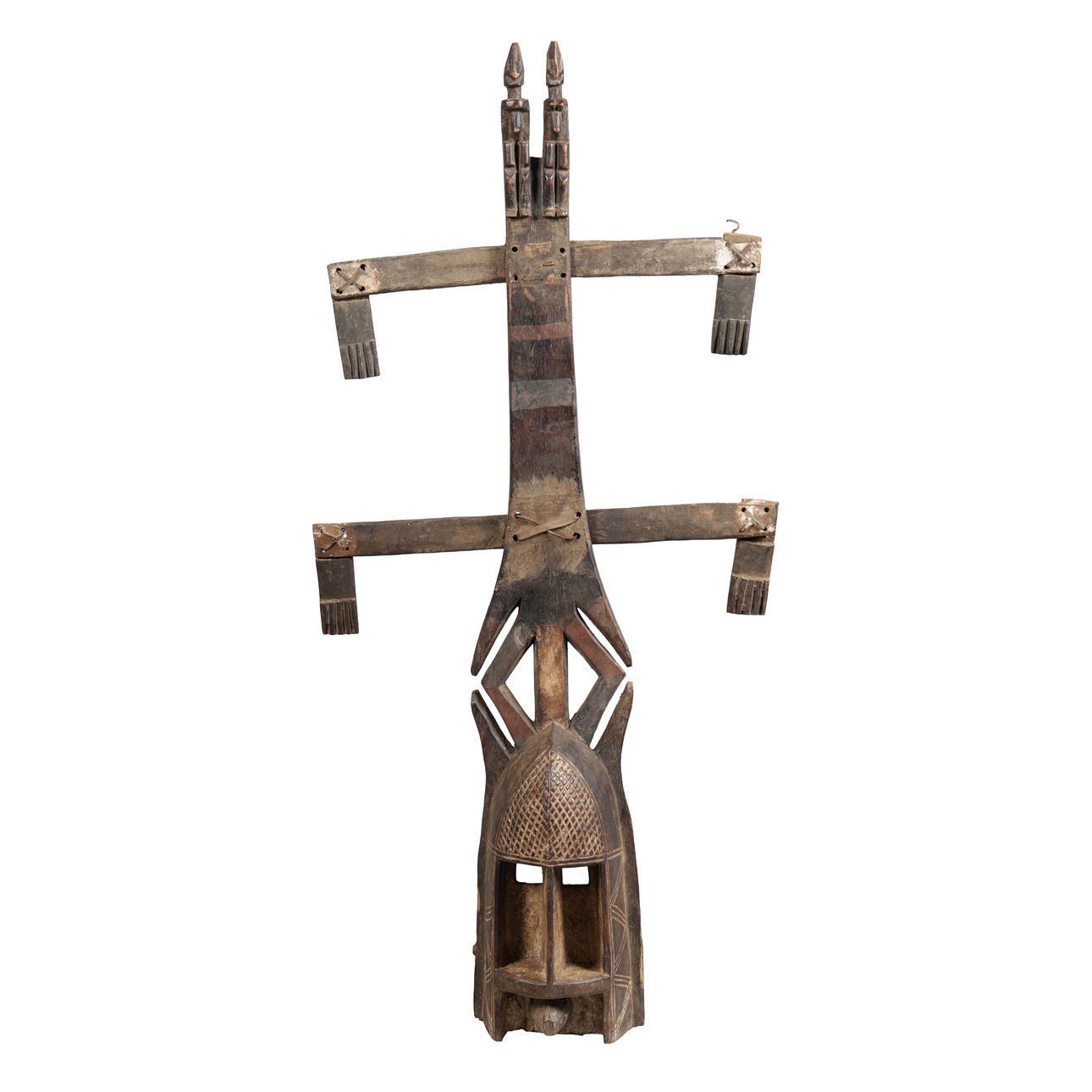 UNA MÁSCARA DOGON KANAGA, MALI.