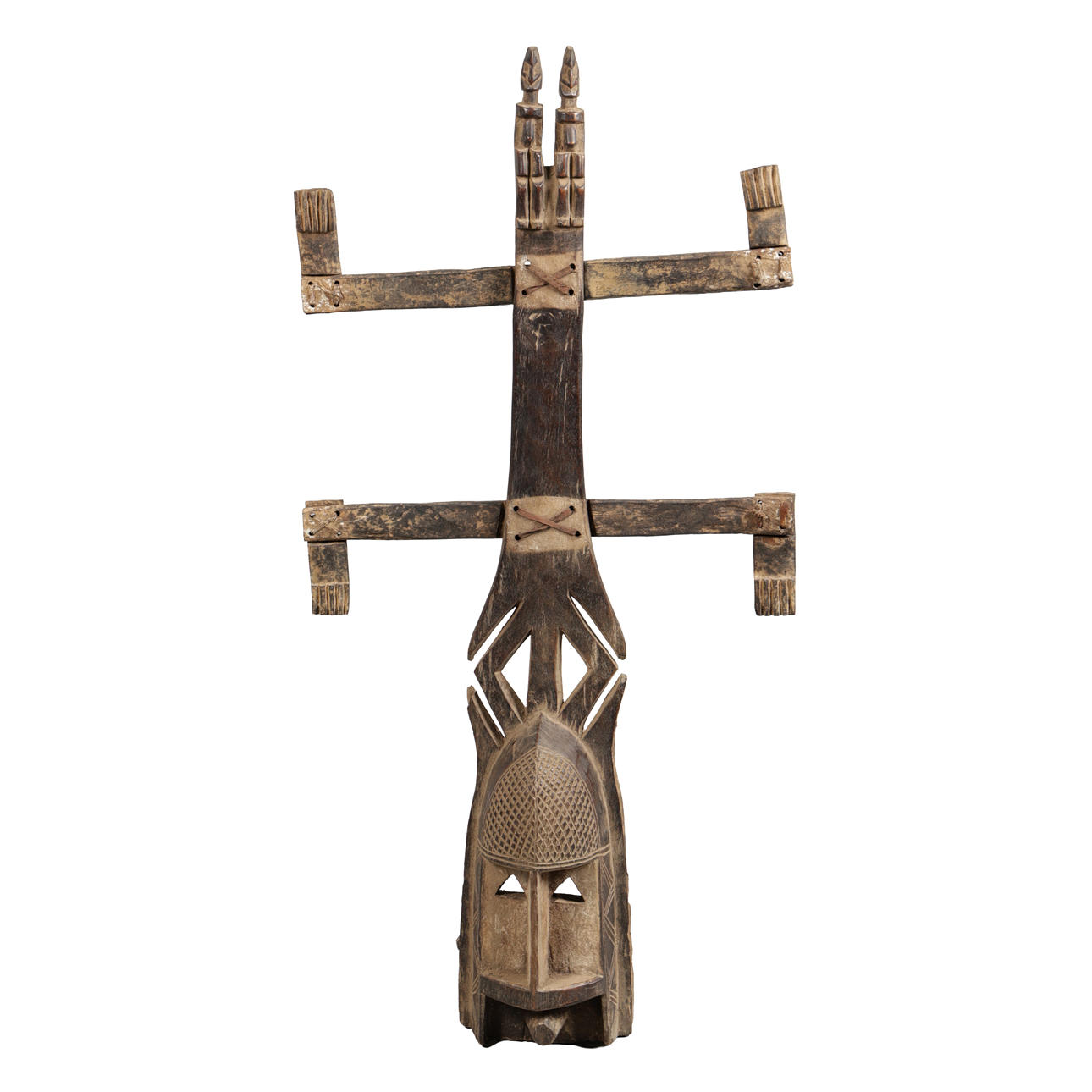 A DOGON KANAGA MASK, MALI.