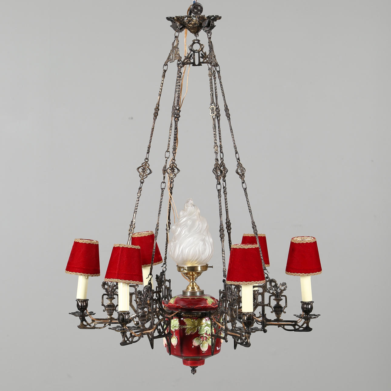 TAKFOTOGENLAMPA, jugend, omkring 1900.