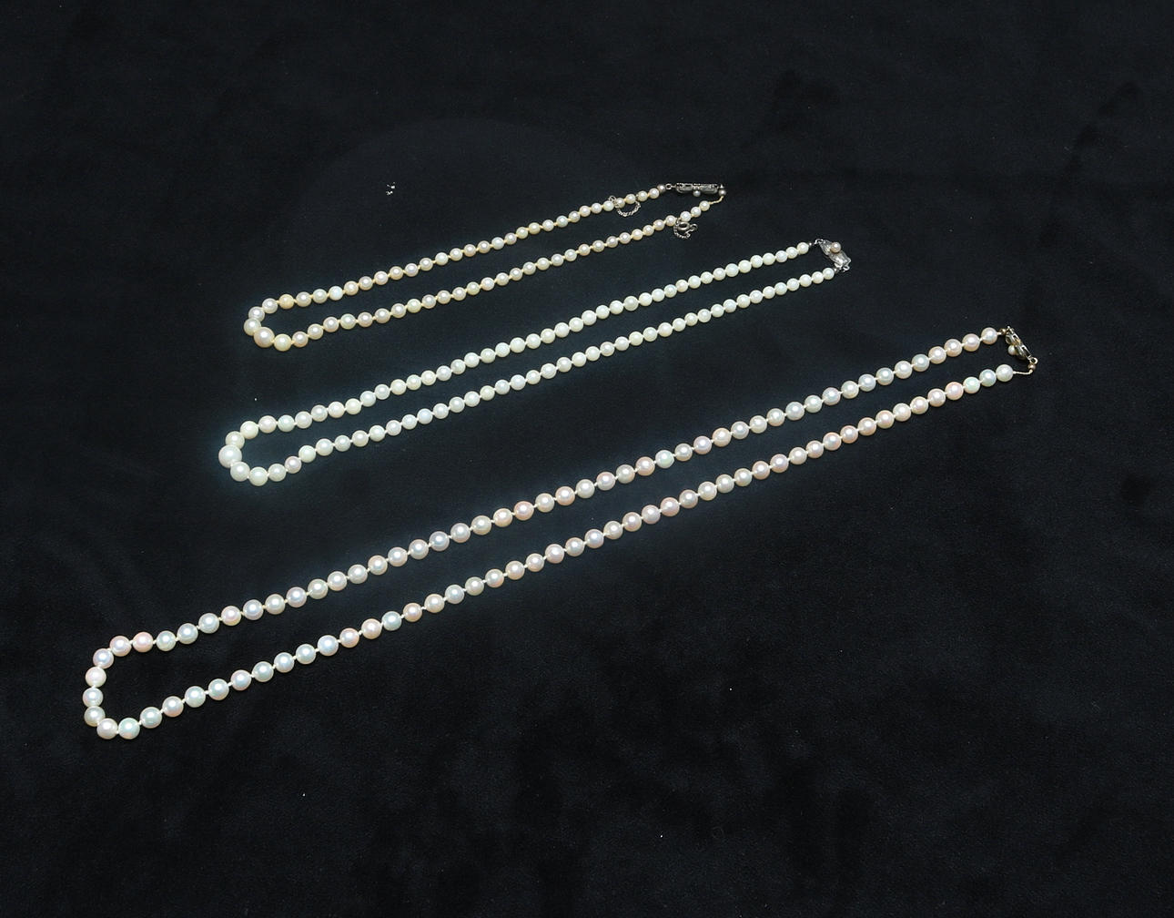 PÄRLHALSBAND, 3 st.