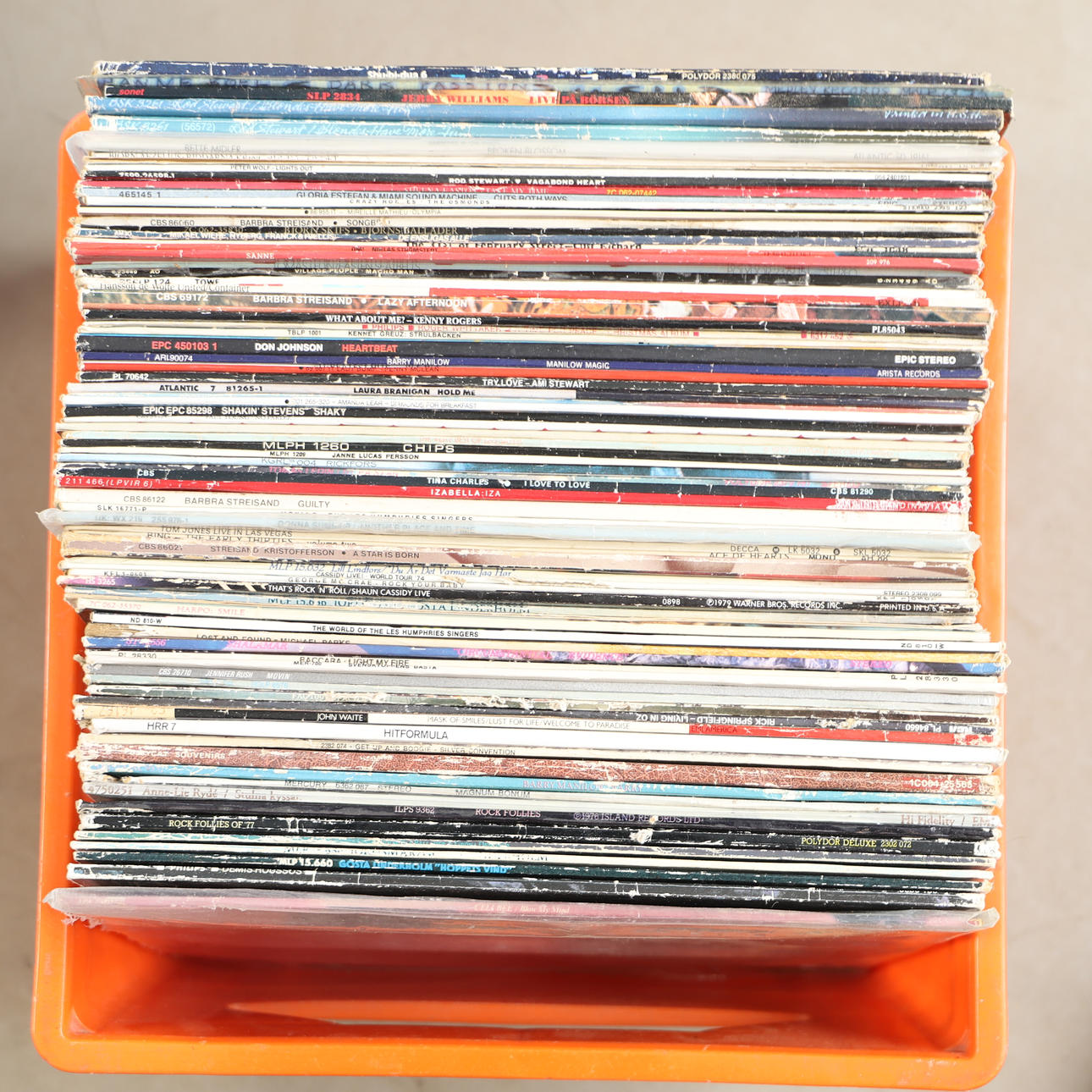 LPs, mostly POP, second half of the 20th century. Collectables - Audio ...