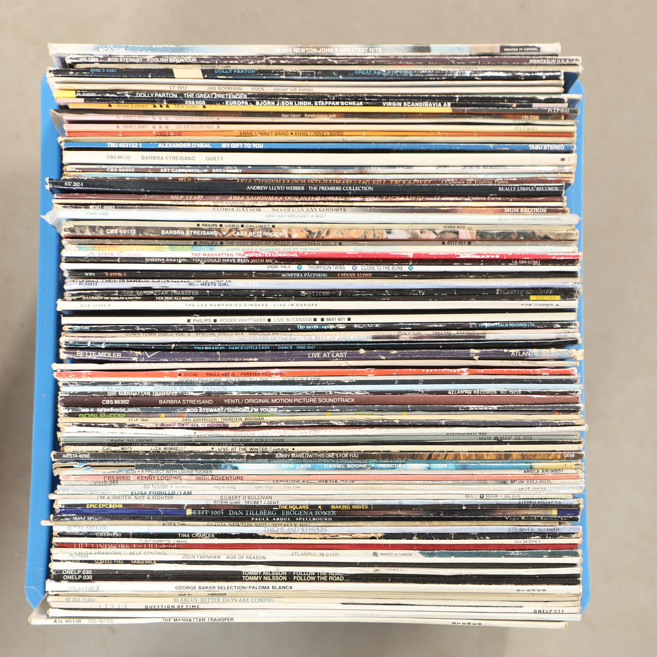 LPs, mostly POP, second half of the 20th century. Collectables - Audio ...