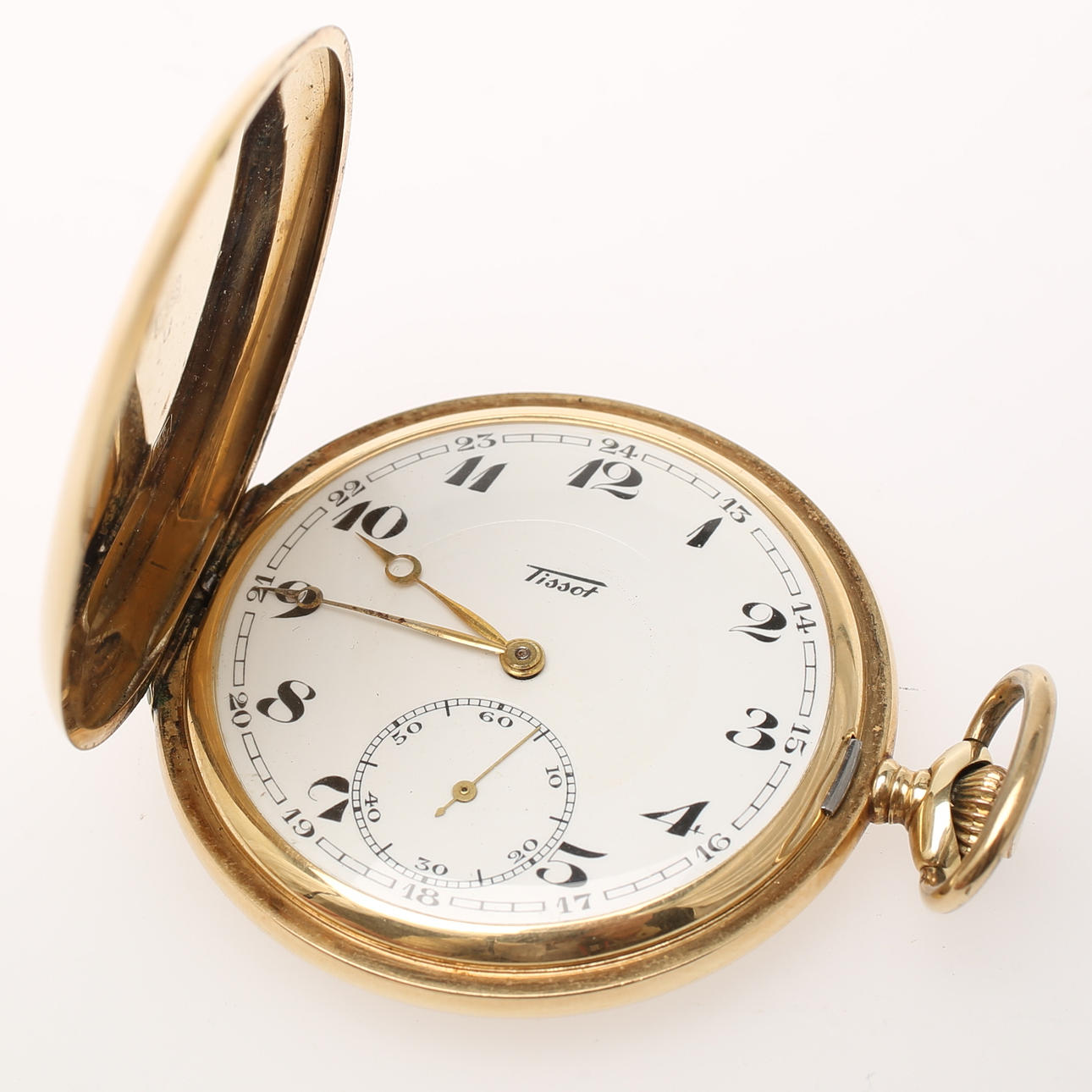 FICKUR, Tissot, Savonett, 14 k guld.