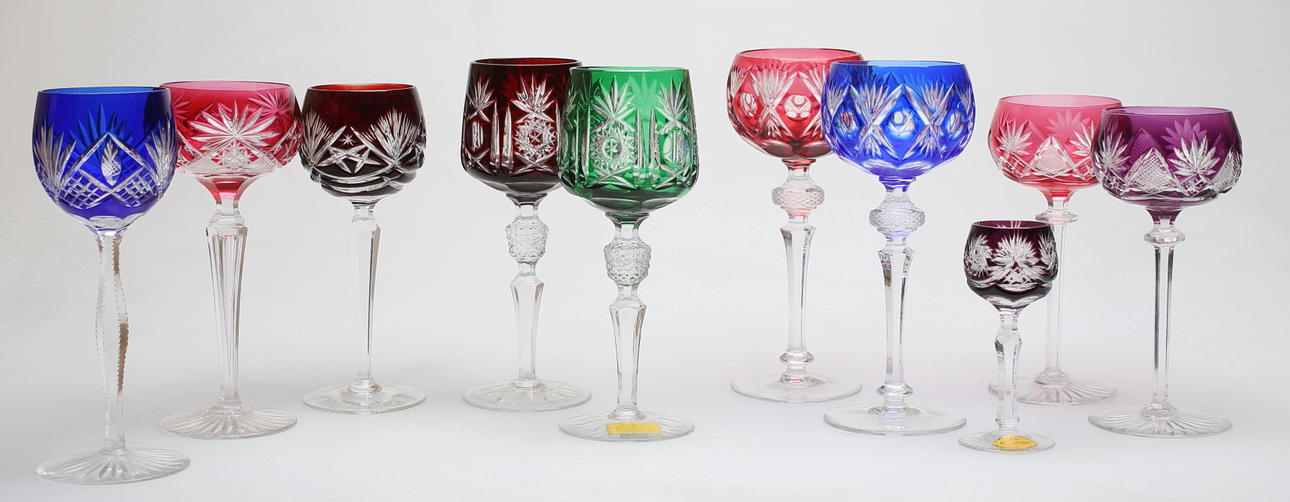 WEINRÖMER, 10 stycken.